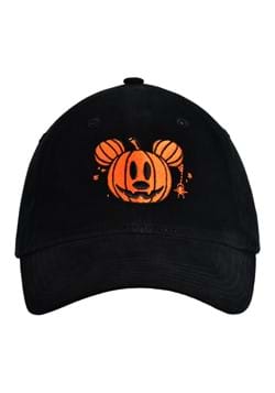 Mickey Mouse Pumpkin Head Hat with Plaid Underbrim