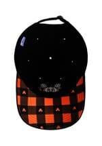 Mickey Mouse Pumpkin Head Hat with Plaid Underbrim Alt 1