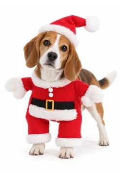 Classic Santa Costume for Pets upd