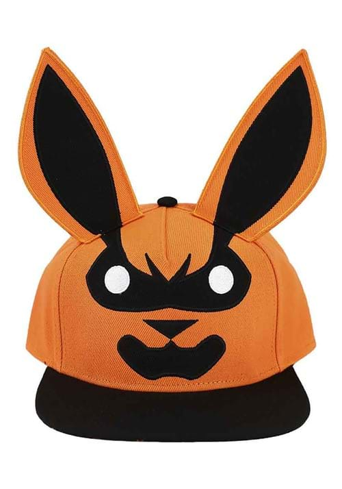 Naruto Kurama Big Face 3D Flat Bill Snapback