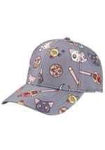 Sailor Moon Luna Artemis AOP Curved Snapback Alt 2