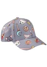 Sailor Moon Luna Artemis AOP Curved Snapback Alt 3