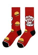 SpongeBob Krabby Patty Patrick 3 Pair Crew Socks Alt 2