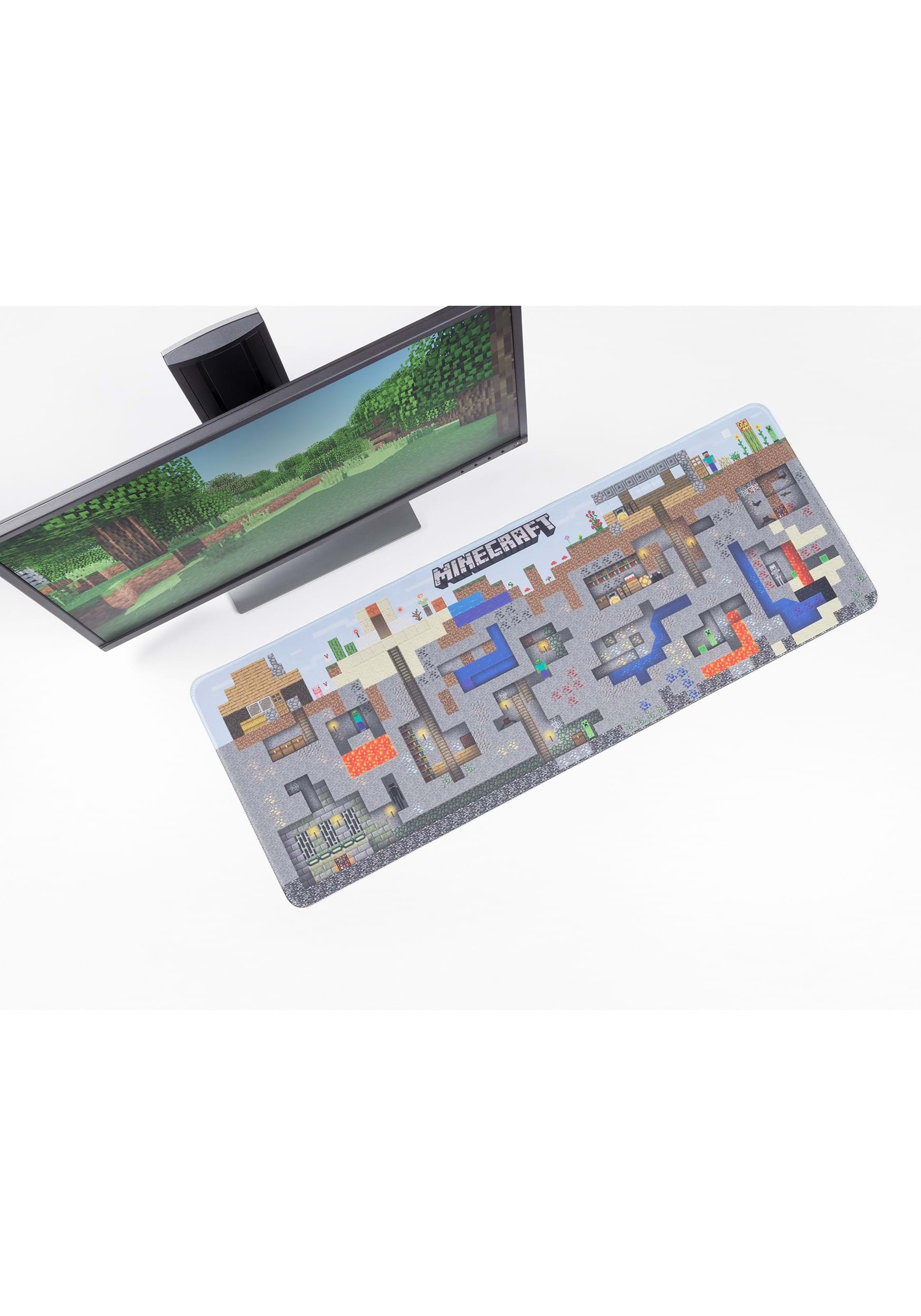 Minecraft World Office Desk Mat