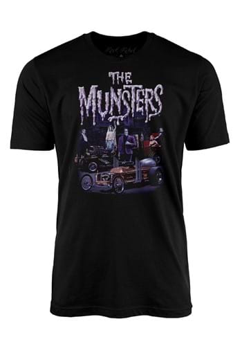 The Munsters Family Car Graphic T Shirt