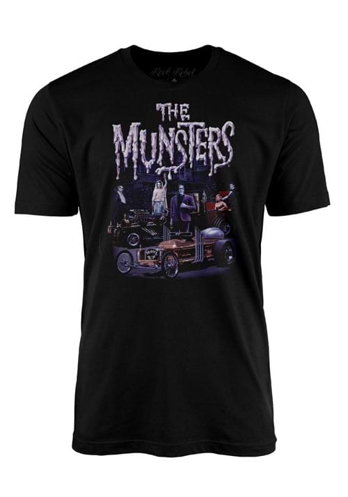 The Munsters Family Car Graphic T Shirt