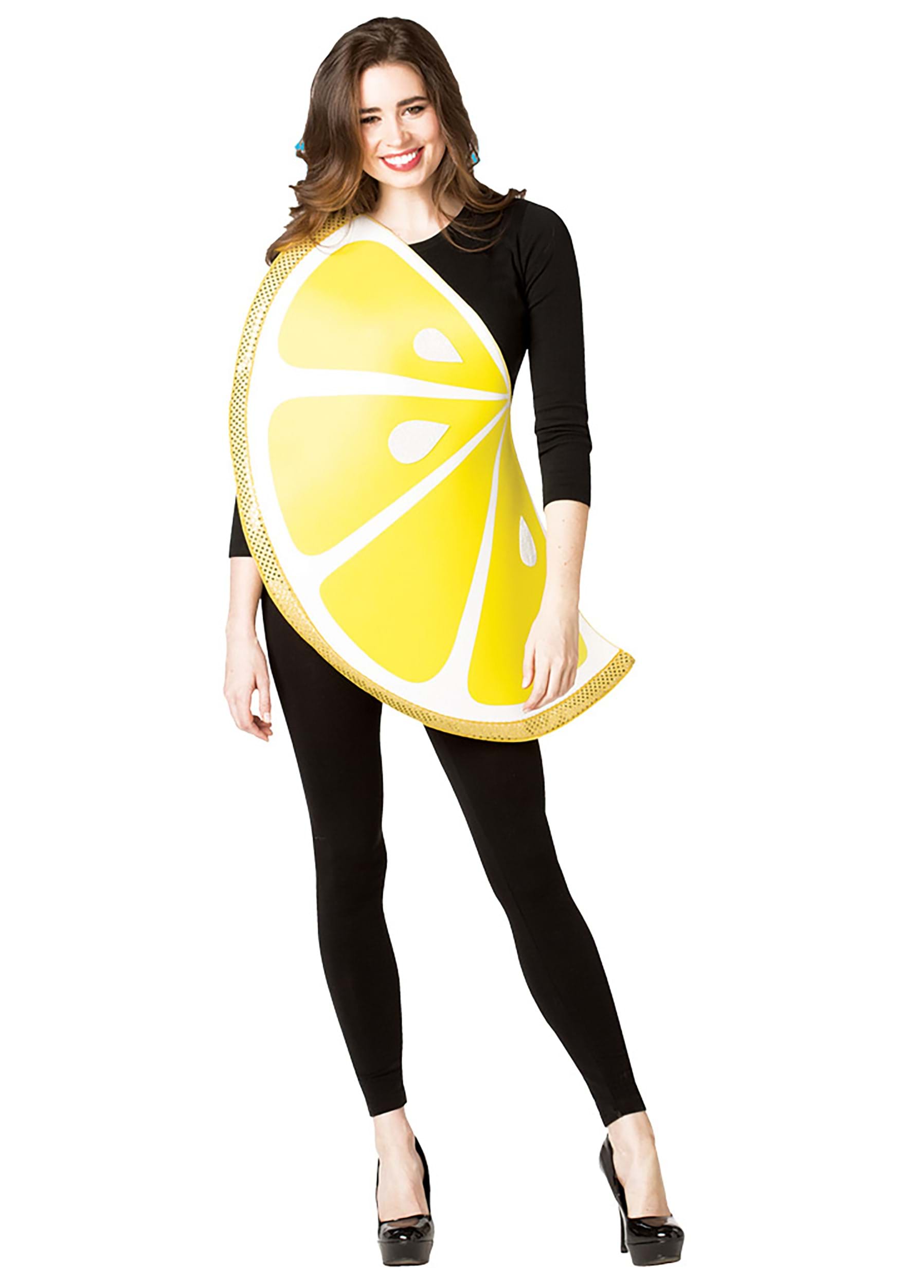 Lemon Slice Adult Fancy Dress Costume