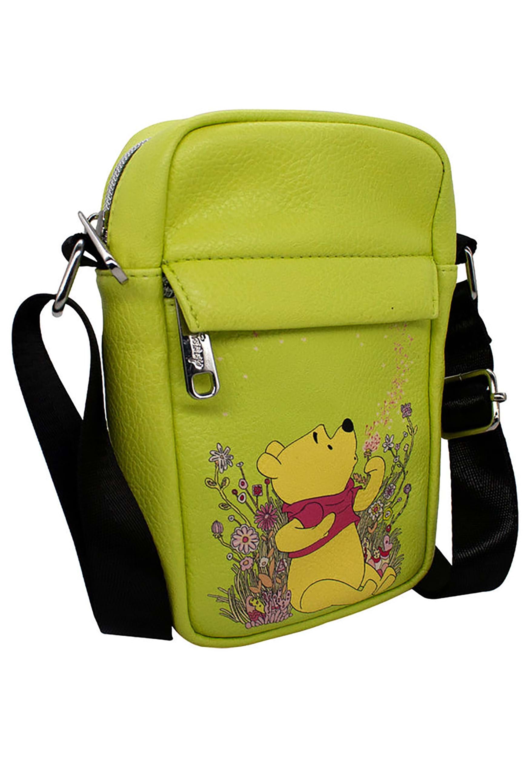 Winnie The Pooh Sitting Dandelion Women's Crossbody Wallet