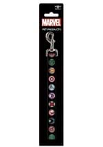 9-AVENGER ICONS BLACK/MULTI COLOR DOG LEASH Alt 2