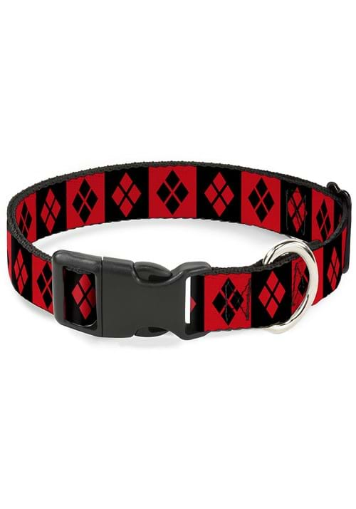 HARLEY QUINN DIAMOND BLOCKS PLASTIC CLIP PET COLLA