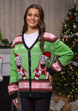 SPONGEBOB PATRICK UGLY CHRISTMAS CARDIGAN Alt 3