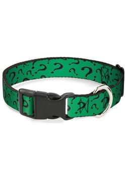 Riddler Question Marks Plastic Clip Pet Collar