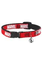 MARVEL RED BRICK LOGO CAT COLLAR BREAKAWAY