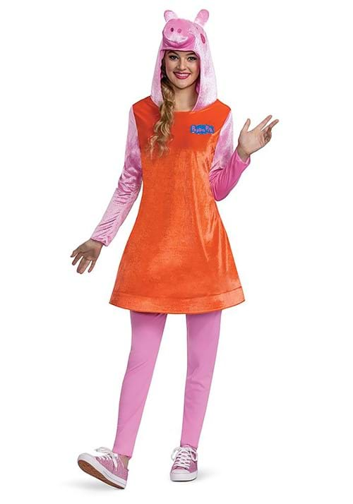 Womens Peppa Pig Mummy Pig Deluxe Costume