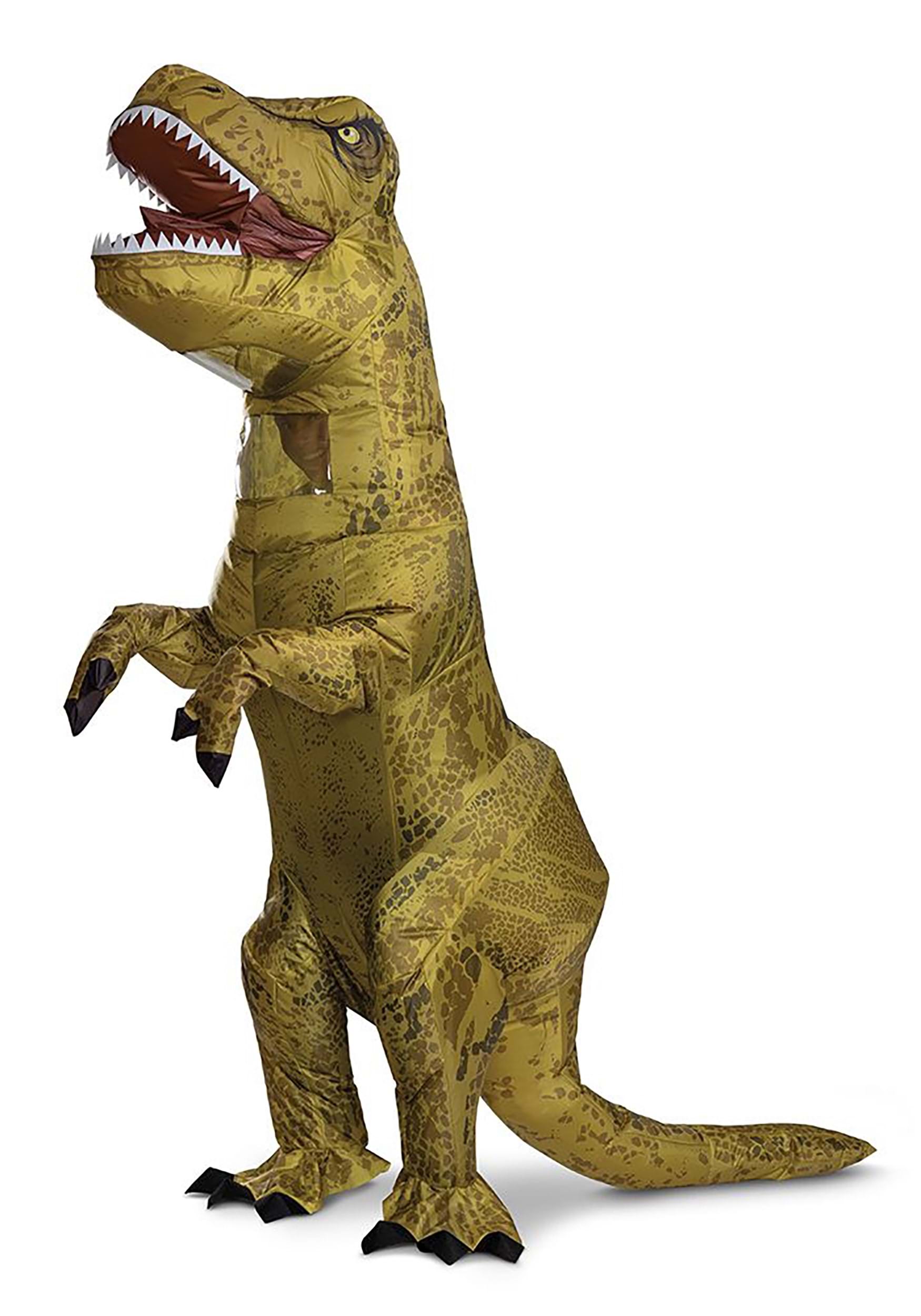 Jurassic World T-Rex Inflatable Adult Fancy Dress Costume