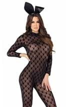 Playboy Sheer Bunny Bodysuit for Women