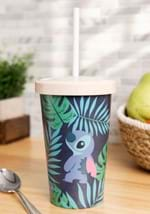 Disney Stitch Tropics Bamboo Tumbler w/ Straw & Li Alt 3