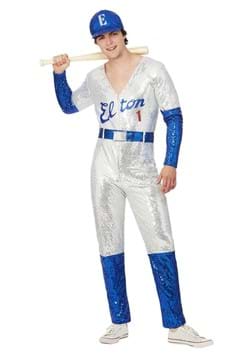 Elton John Men's Deluxe Sequin Baseball Costume