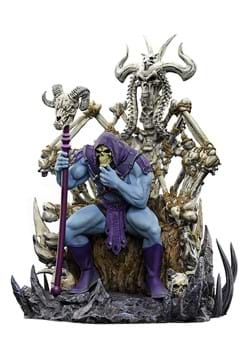Masters of the Universe Skeletor on Throne Scale Statue