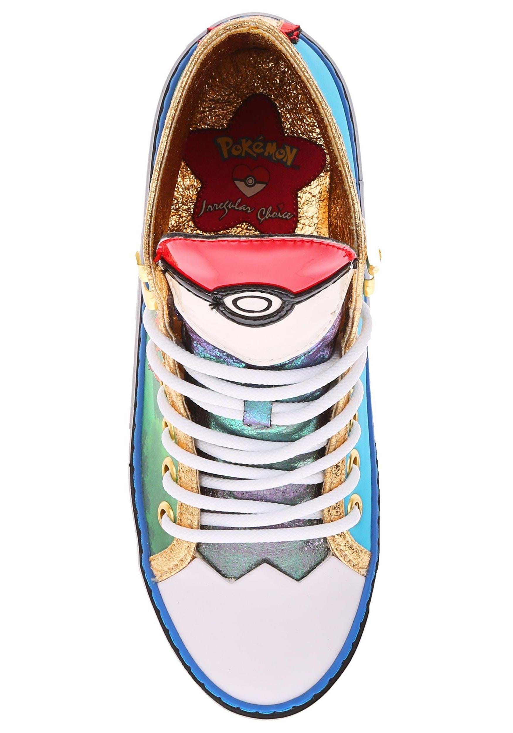Irregular Choice Pokemon Walk It Out Adult High Top Sneakers