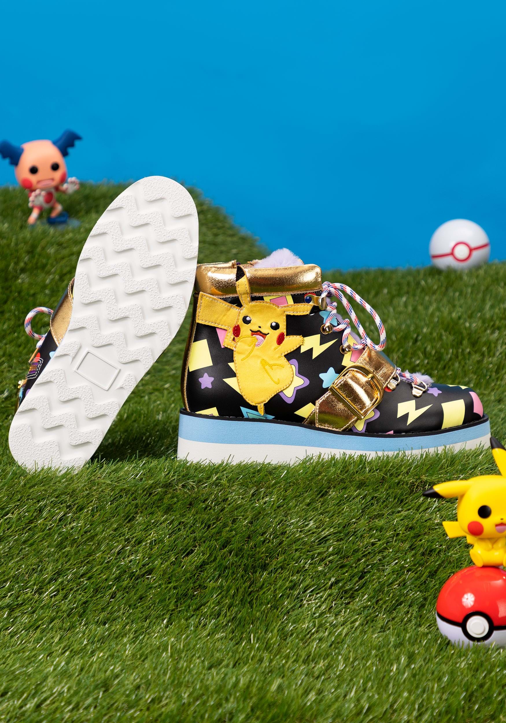 Irregular Choice Pokemon Pikachu Party Adult Sneaker