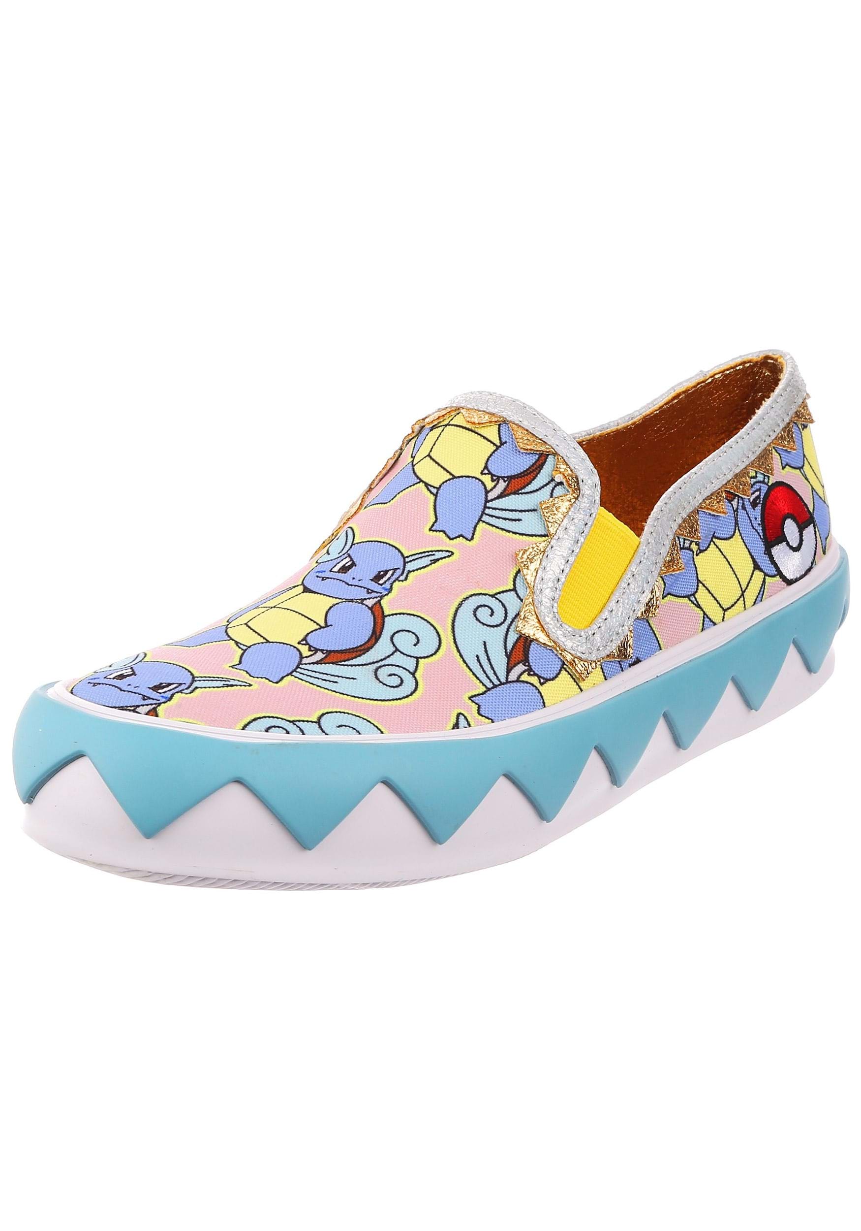 Irregular Choice Pokemon Every Day Is An Adventure Squirtle Canvas Shoes