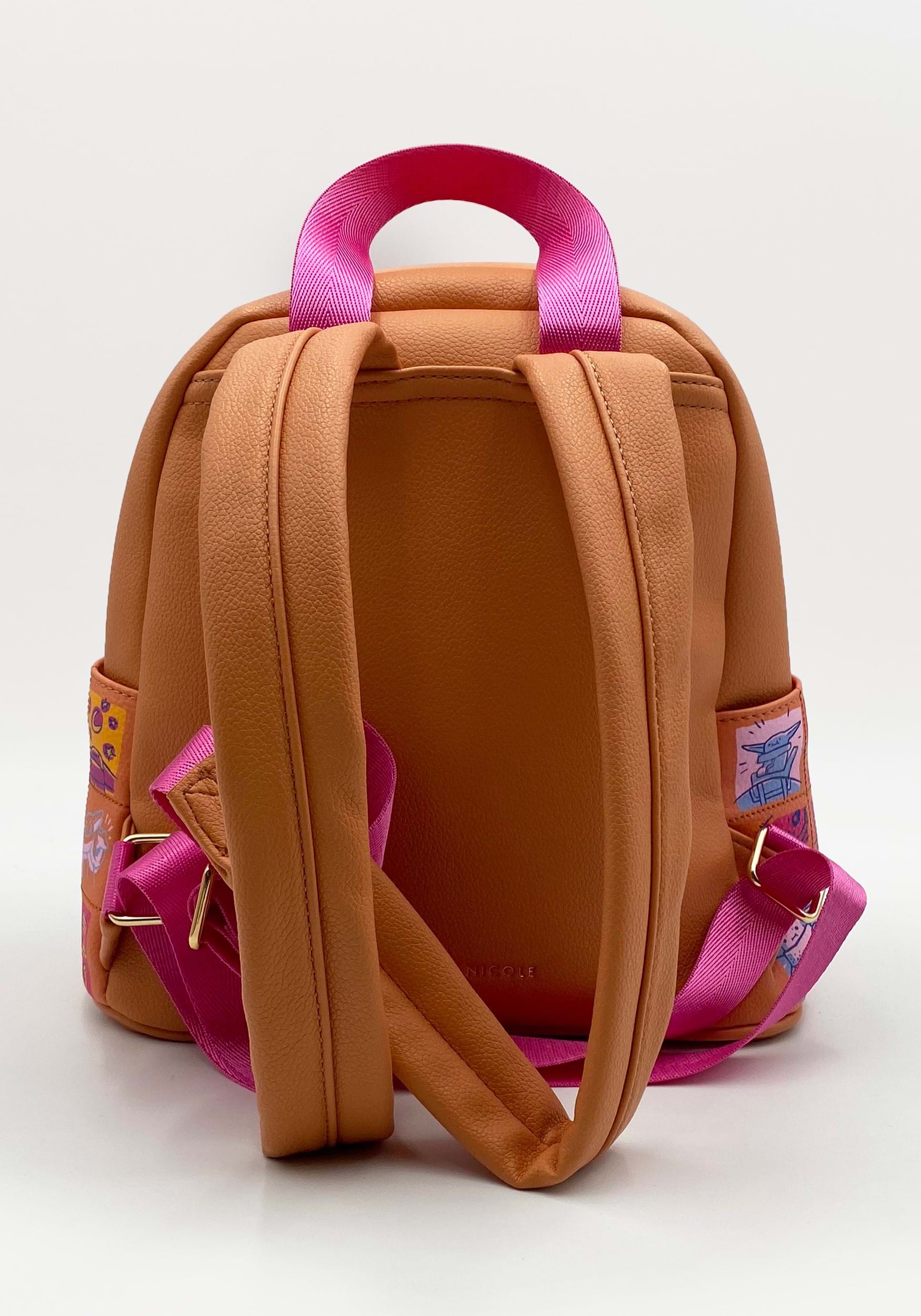 Danielle Nicole Mandalorian The Child Quilted Comic Mini Backpack