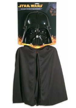 Childs Star Wars Darth Vader Mask & Cape Set