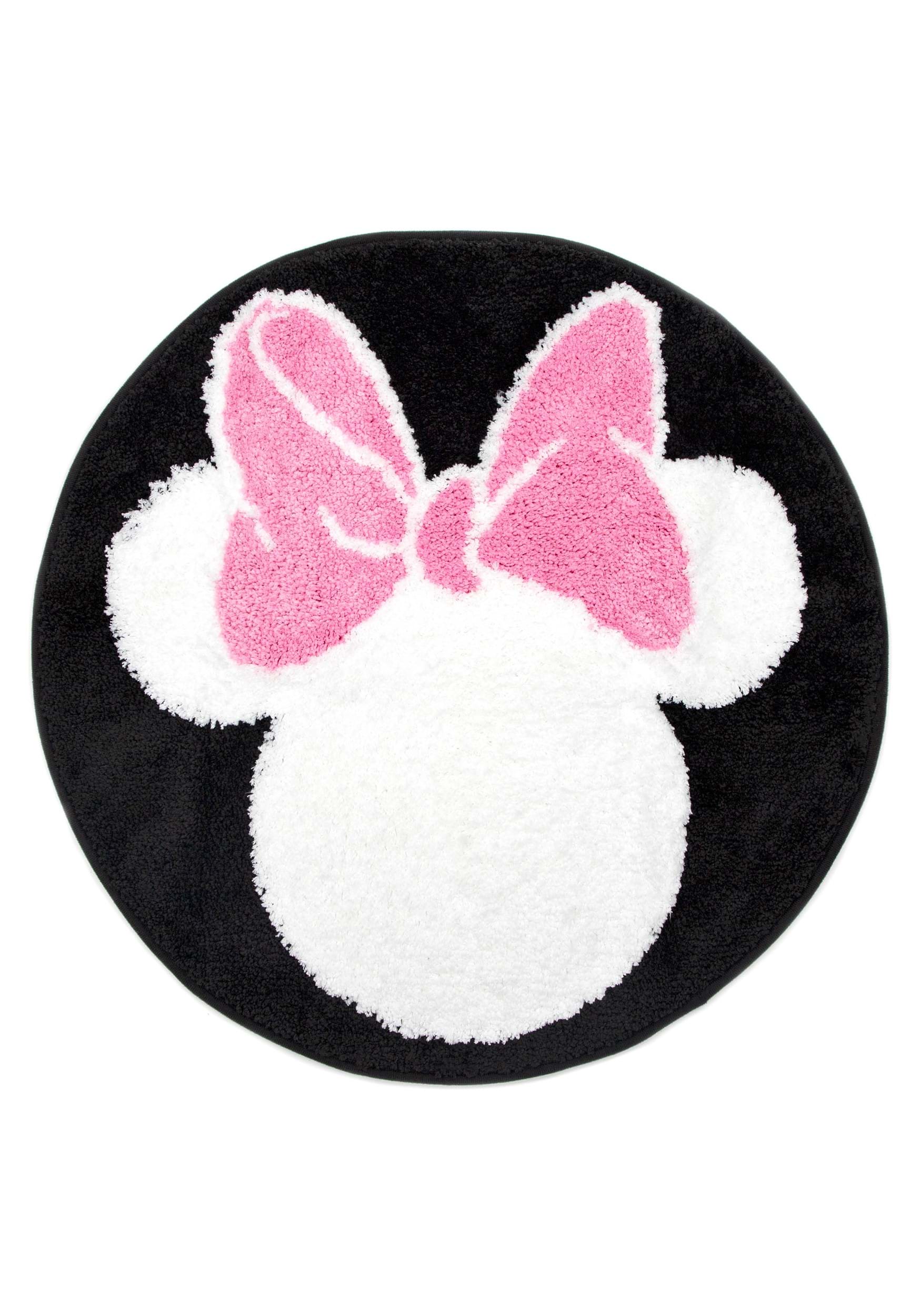 Disney Minnie Mouse Cotton Cherry Tufted Bath Rug