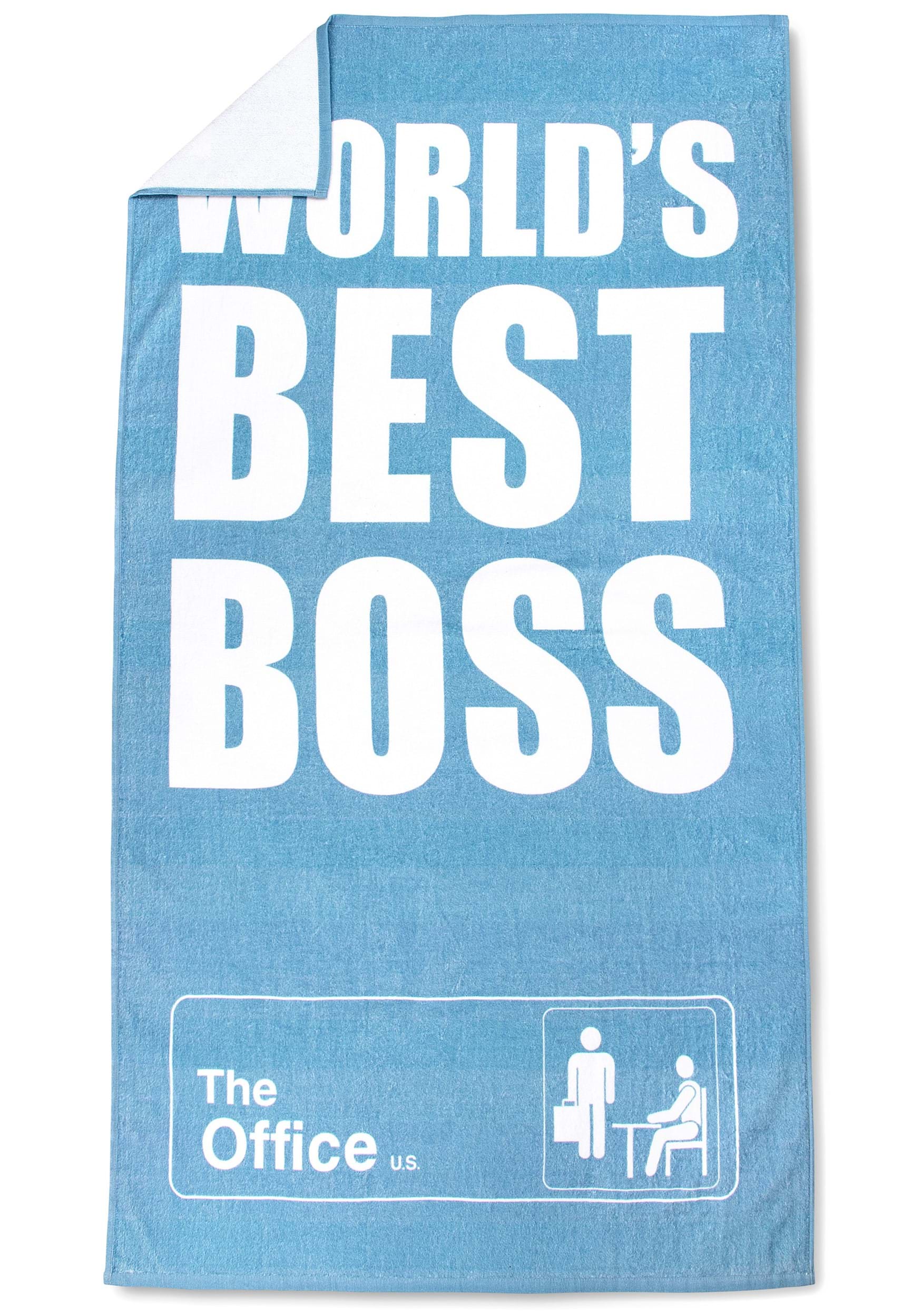 The Office World's Best Boss Beach Towel