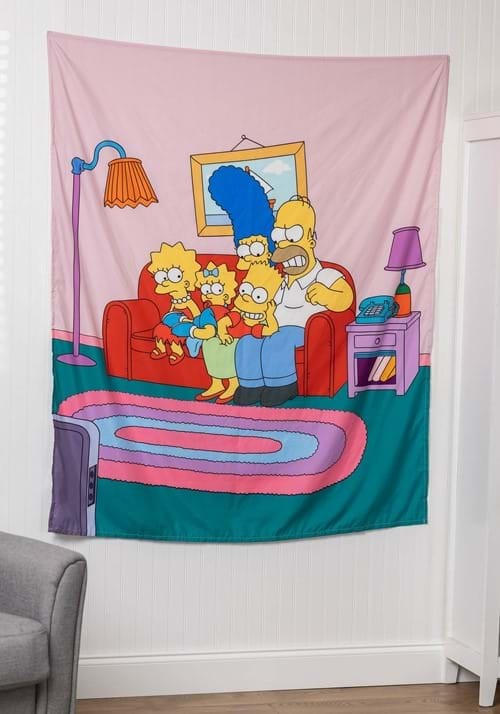 The Simpsons Opening Large Wall Tapestry