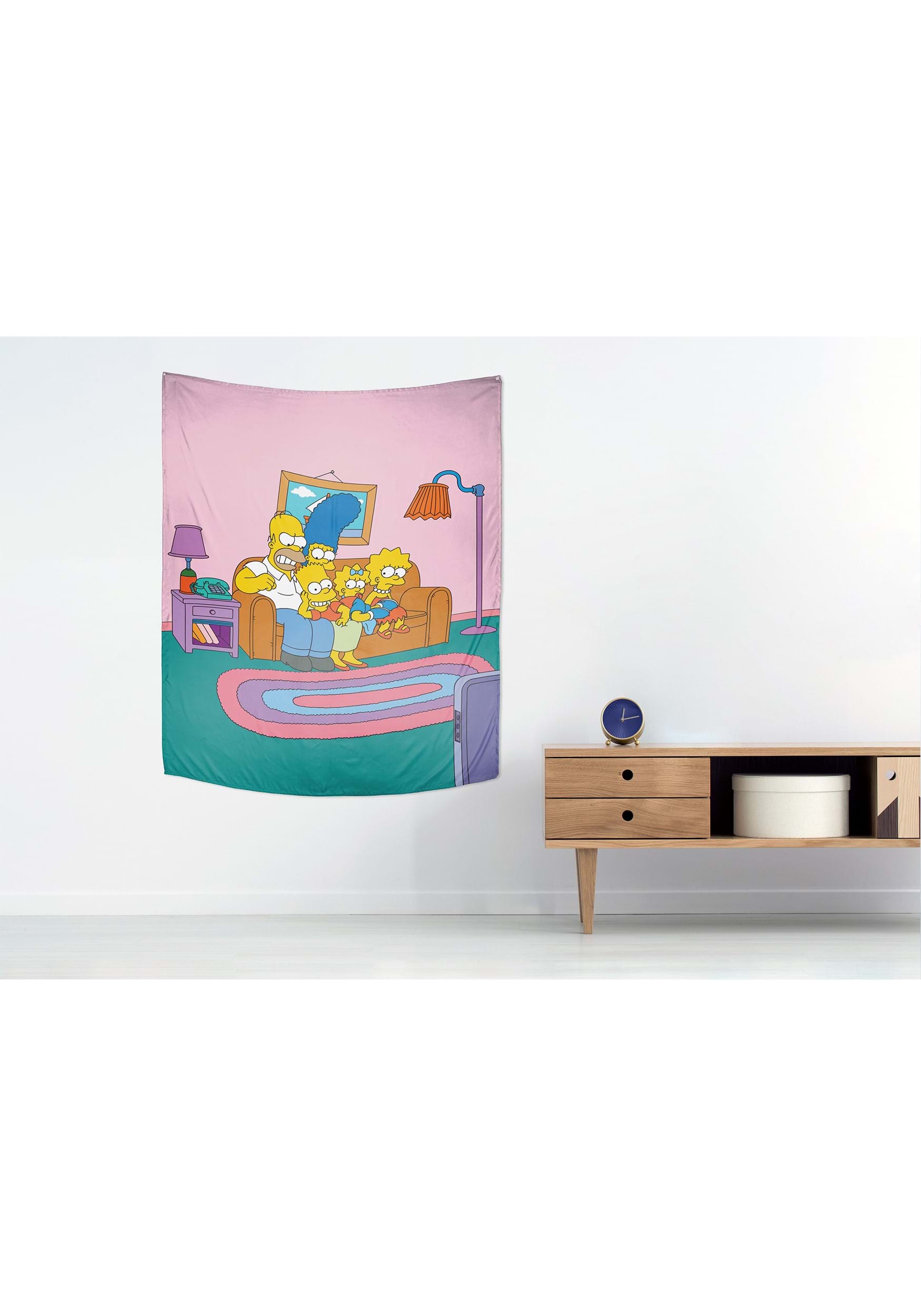 Large The Simpsons Opening Wall Tapestry