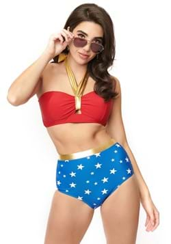 Wonder Woman X UV Halter Bikini Top