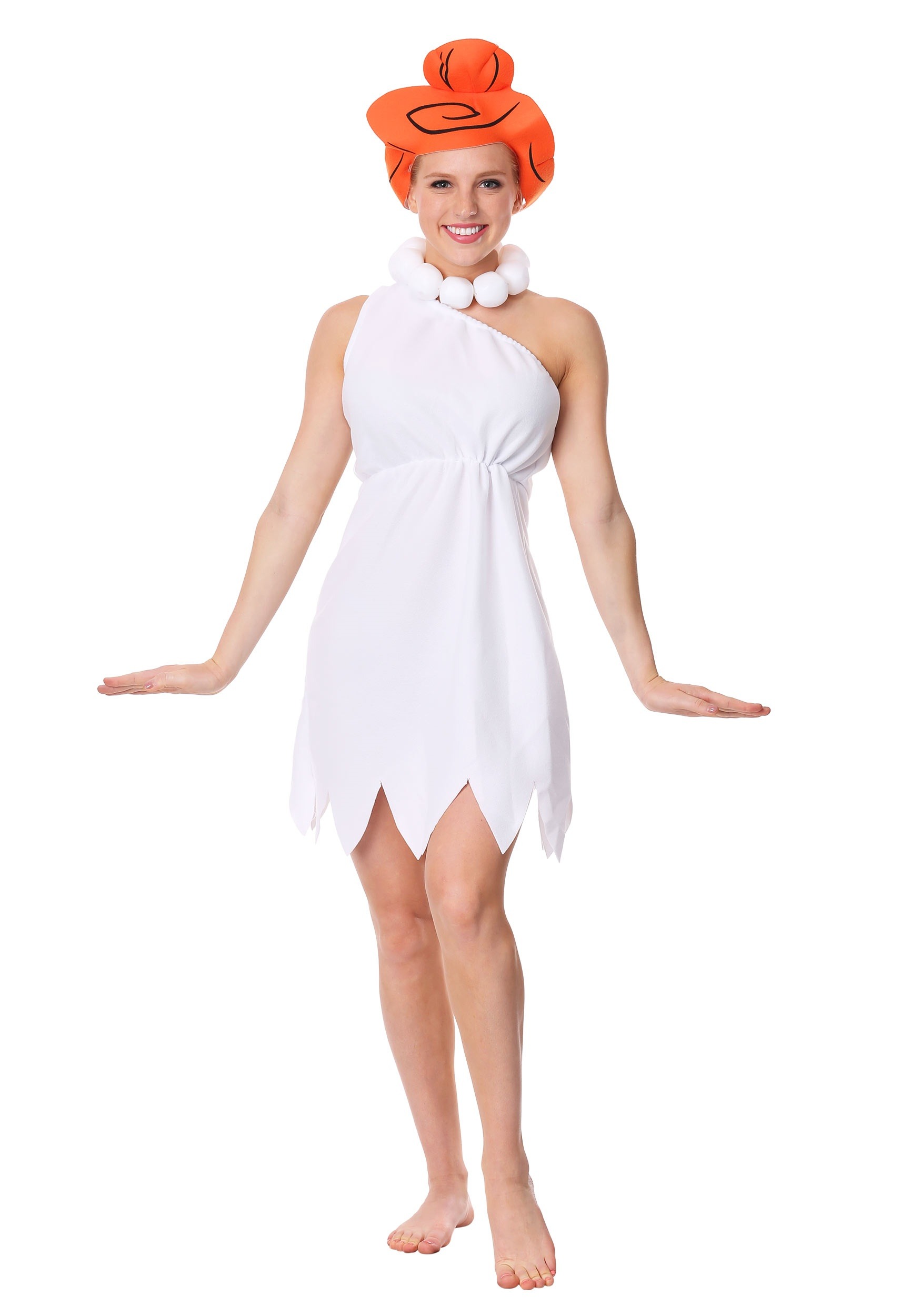 Wilma Flintstone Fancy Dress Costume for Women