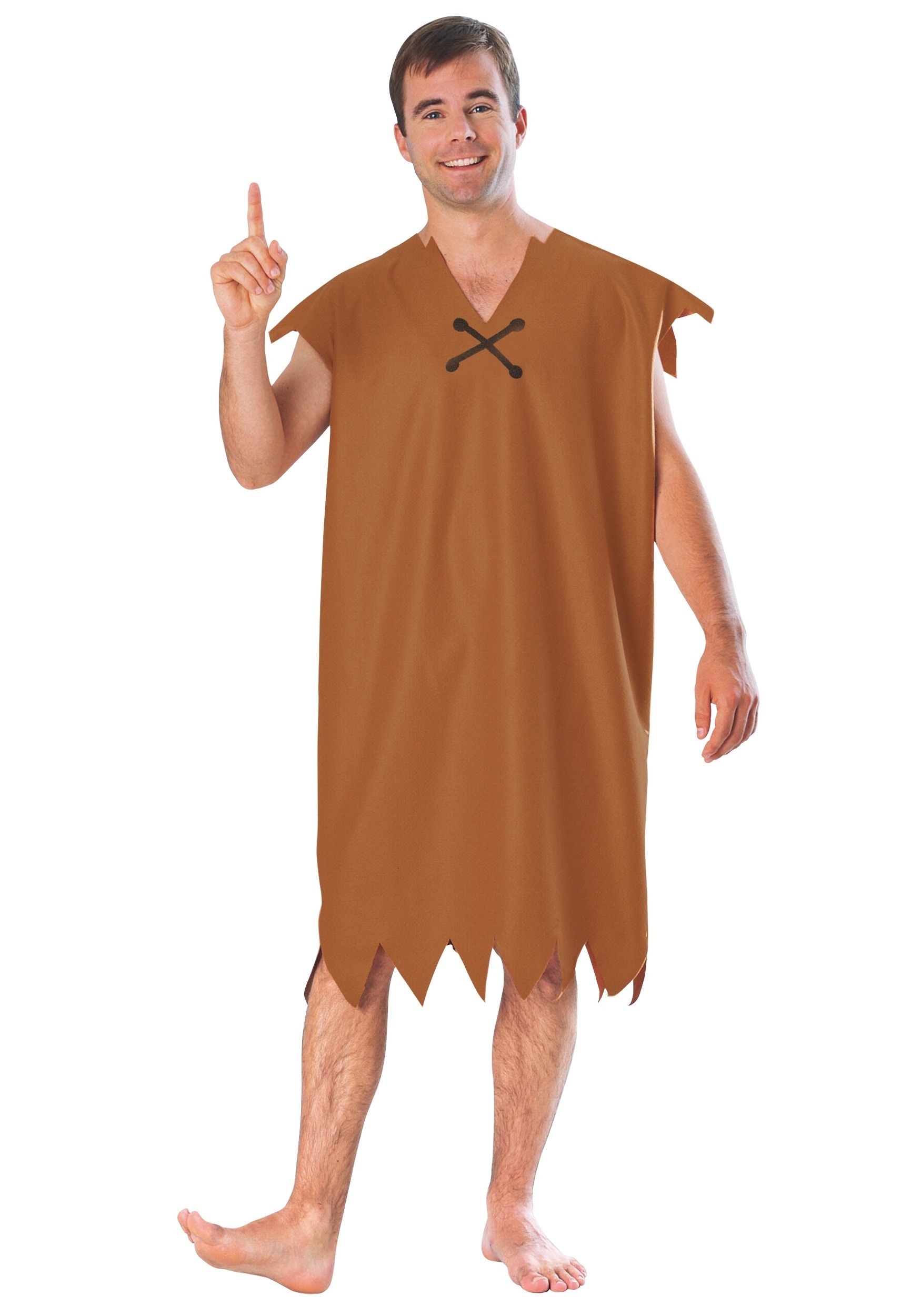 Barney Rubble Fancy Dress Costume for Men