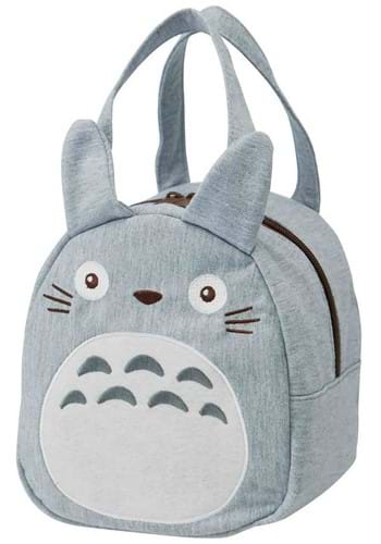 My Neighbor Totoro Die Cut Gray Lunch Bag