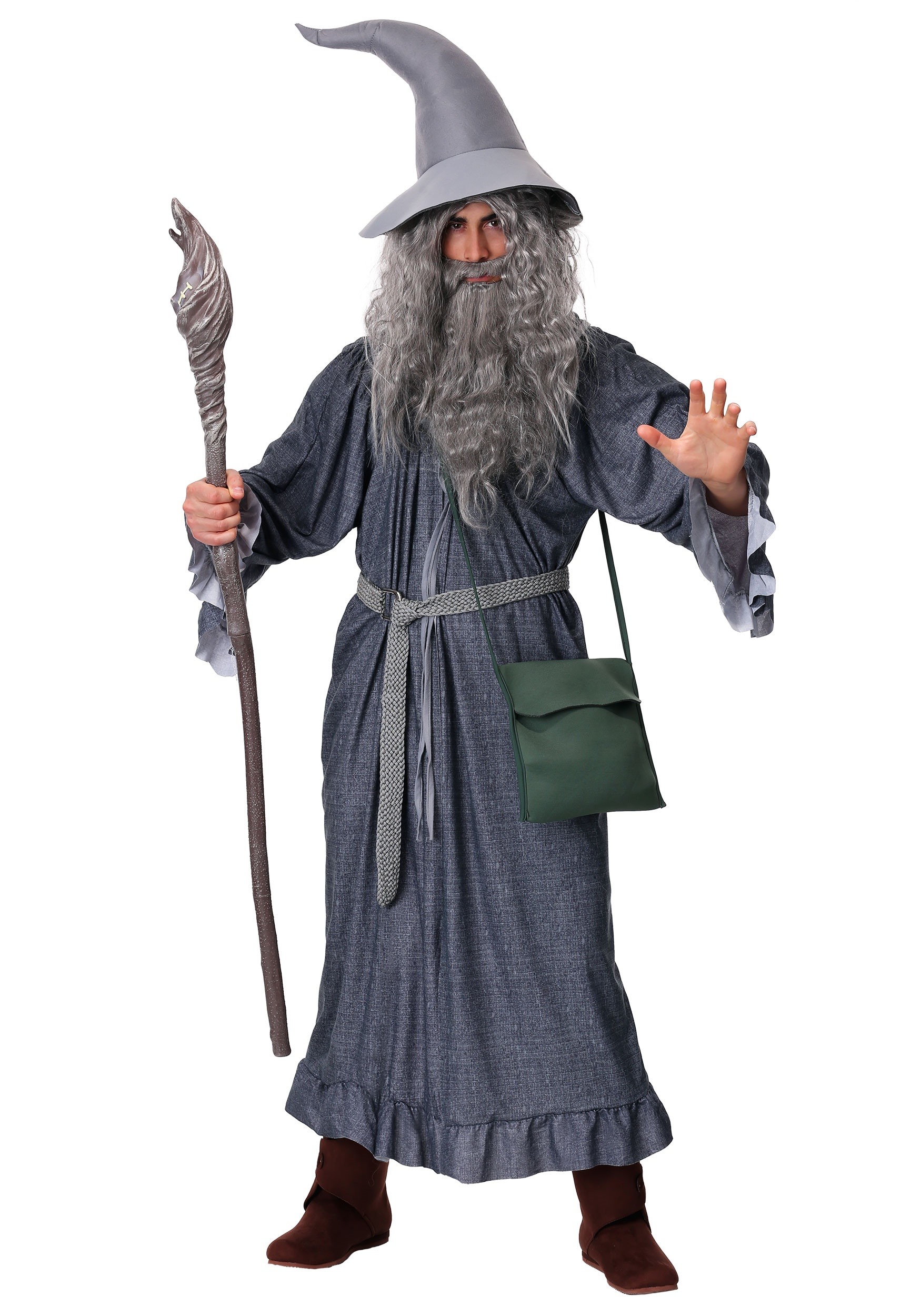 Gandalf the Gray Men's Wizard Fancy Dress Costume