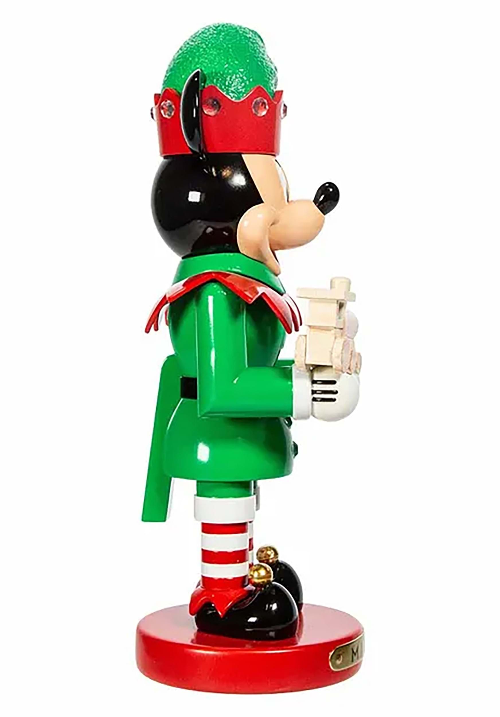 Mickey The Elf 10 Inch Nutcracker