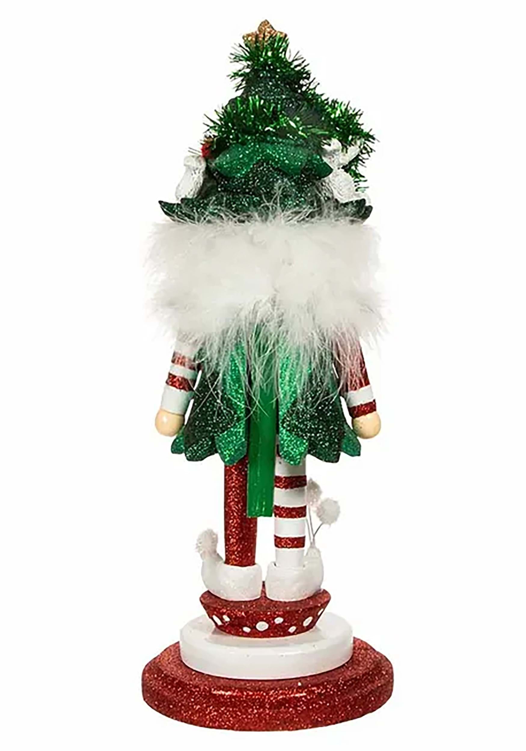 Cats In Tree Hat 14 Inch Nutcracker