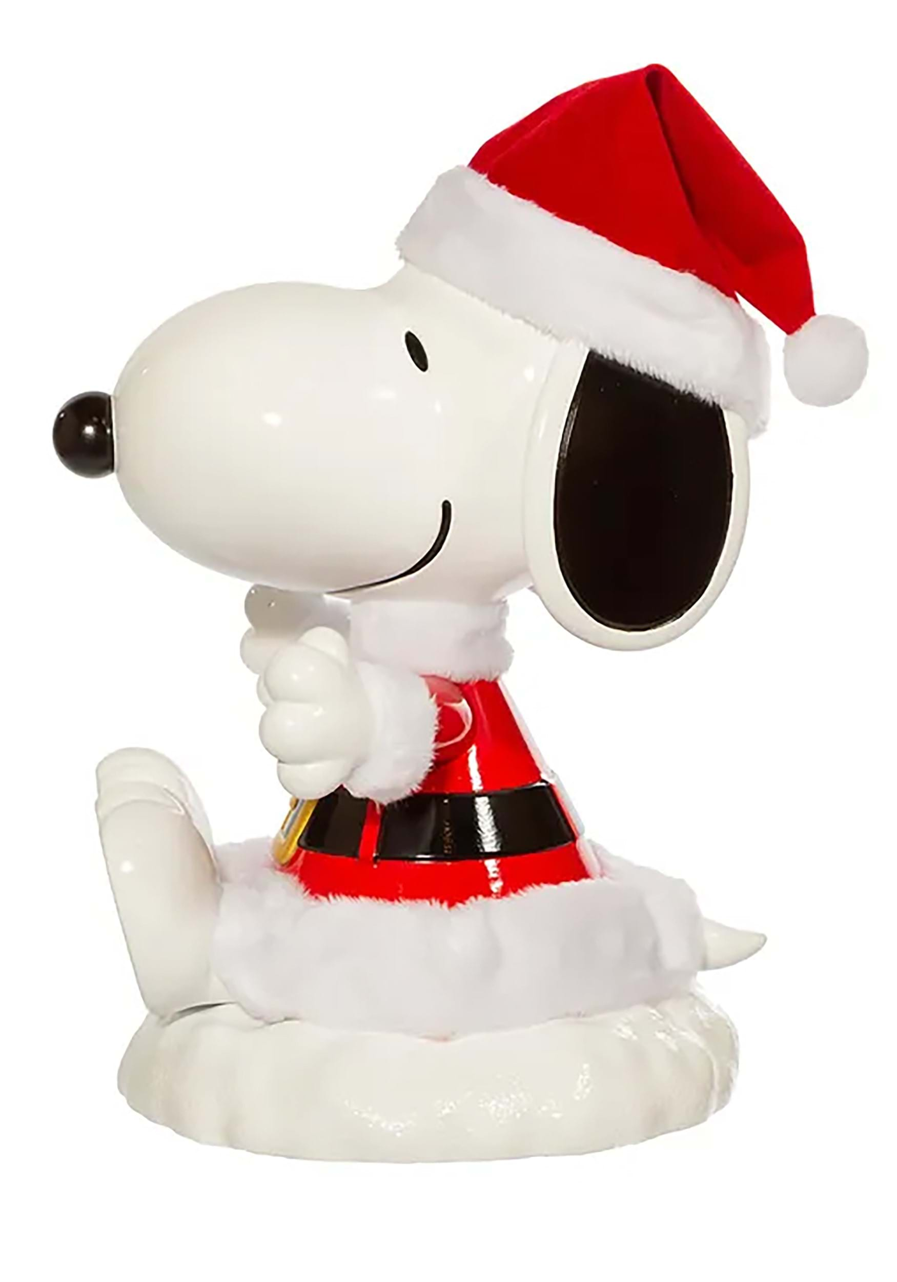 Snoopy Santa Peanuts Tree Topper