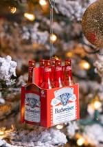 Budweiser Plastic Bottles 6 Pack Ornament