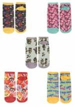 Fraggle Rock Low Cut Socks 5-Pack Alt 6