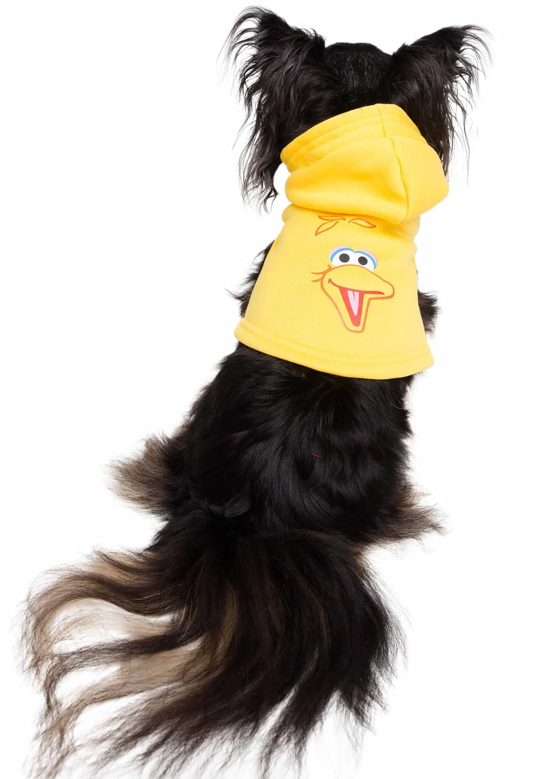 Sesame Street Big Bird Hoodie Fancy Dress Costume For Pets , Big Bird