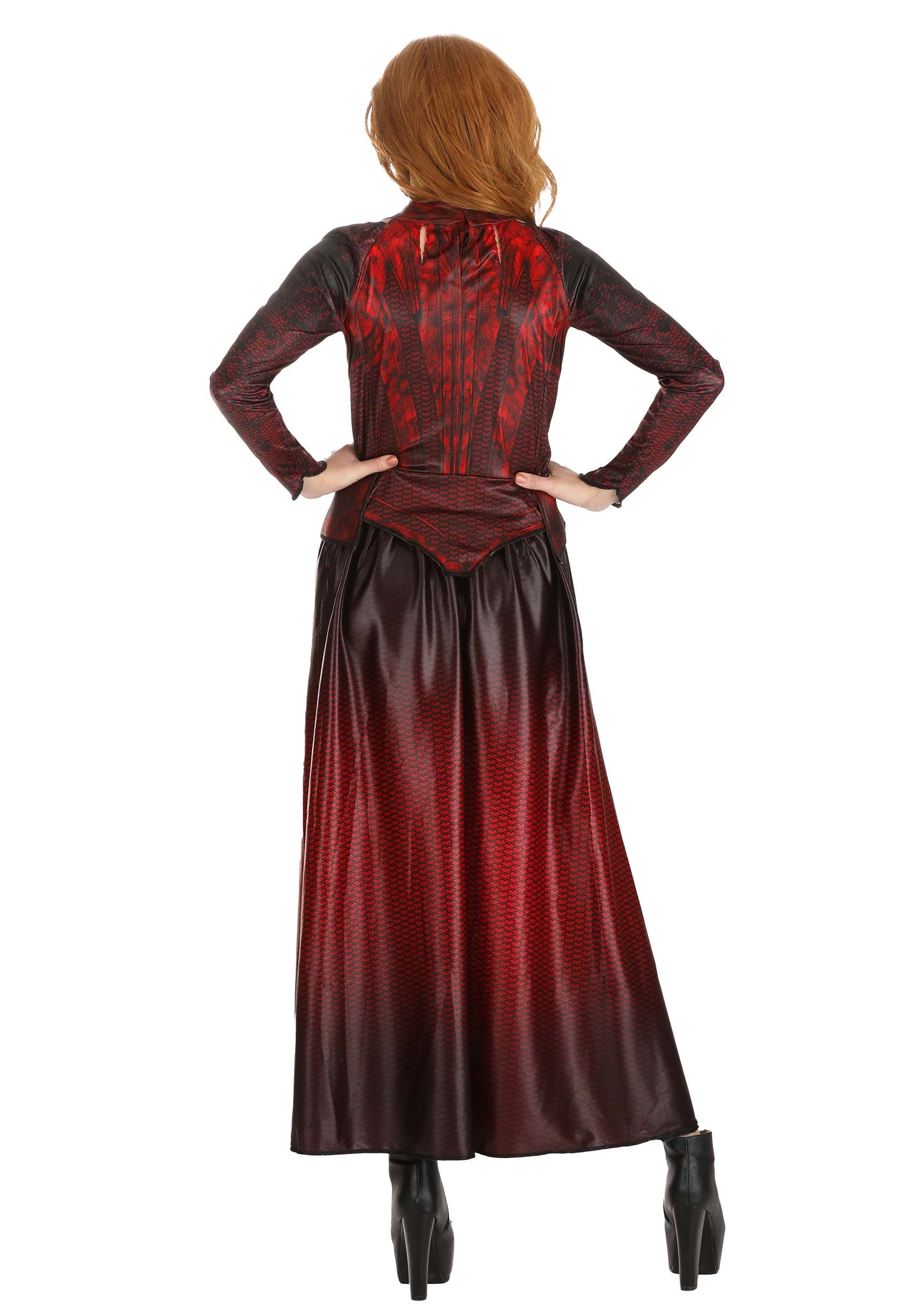 Scarlet Witch Hero Fancy Dress Costume For Women