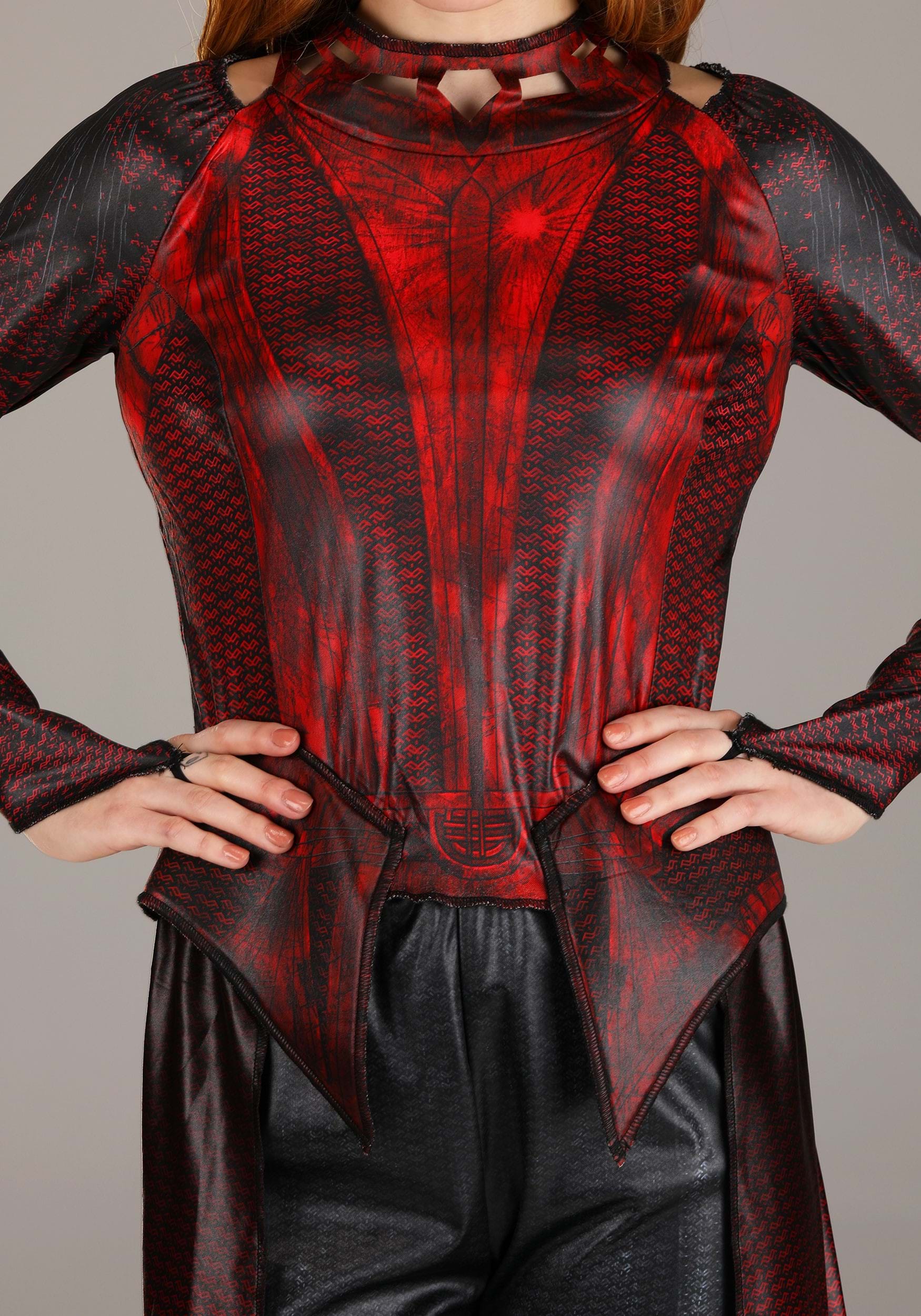 Scarlet Witch Hero Fancy Dress Costume For Women