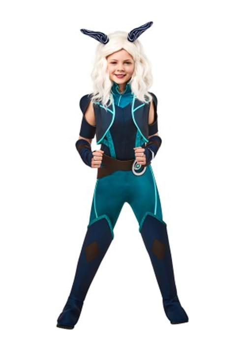 Girls Dragon Prince Rayla Costume