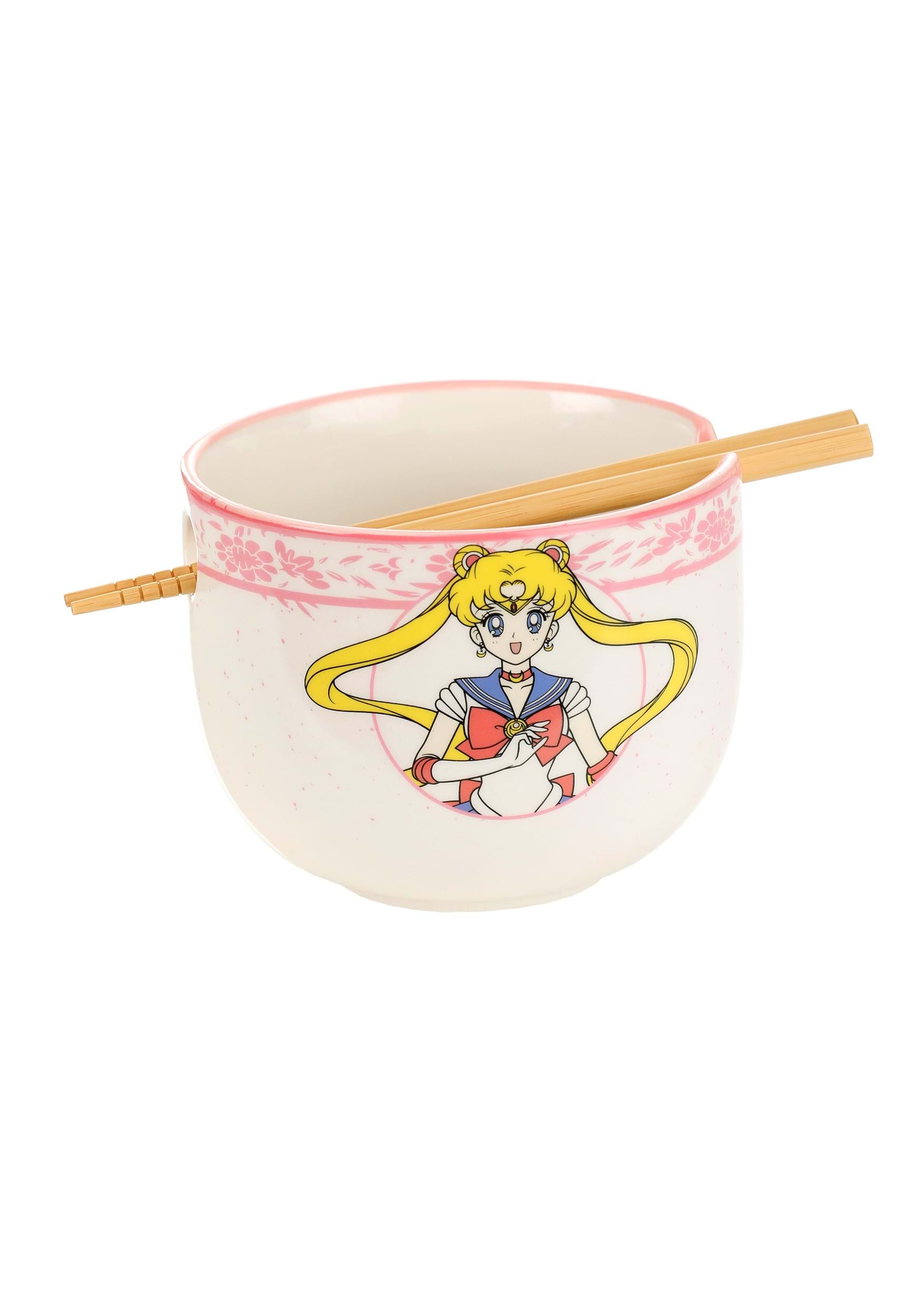 5 Piece Sailor Moon Sailor Senshi Ramen Bowl Set , Anime Ramen Bowls