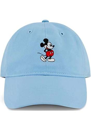Light Blue Mickey Mouse Dad Cap