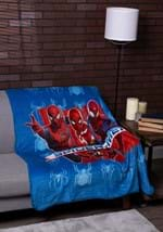 Spider Man No Way Home Micro Raschel Throw Blanket