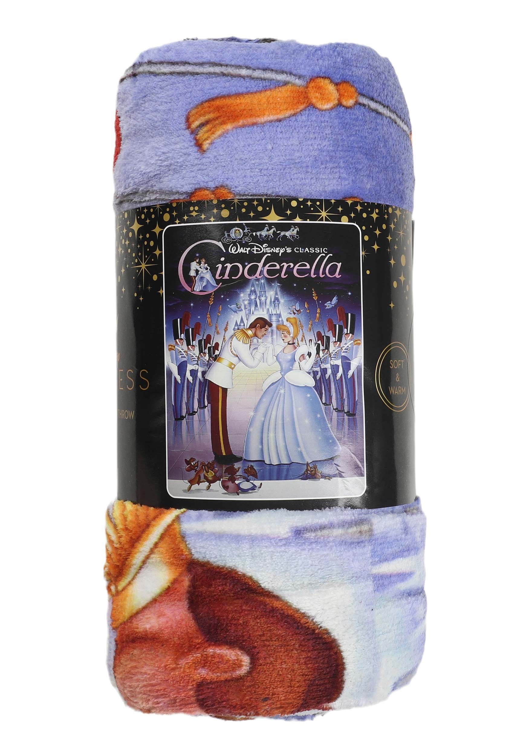 Classic Cinderella Movie Poster Micro Raschel Throw Blanket